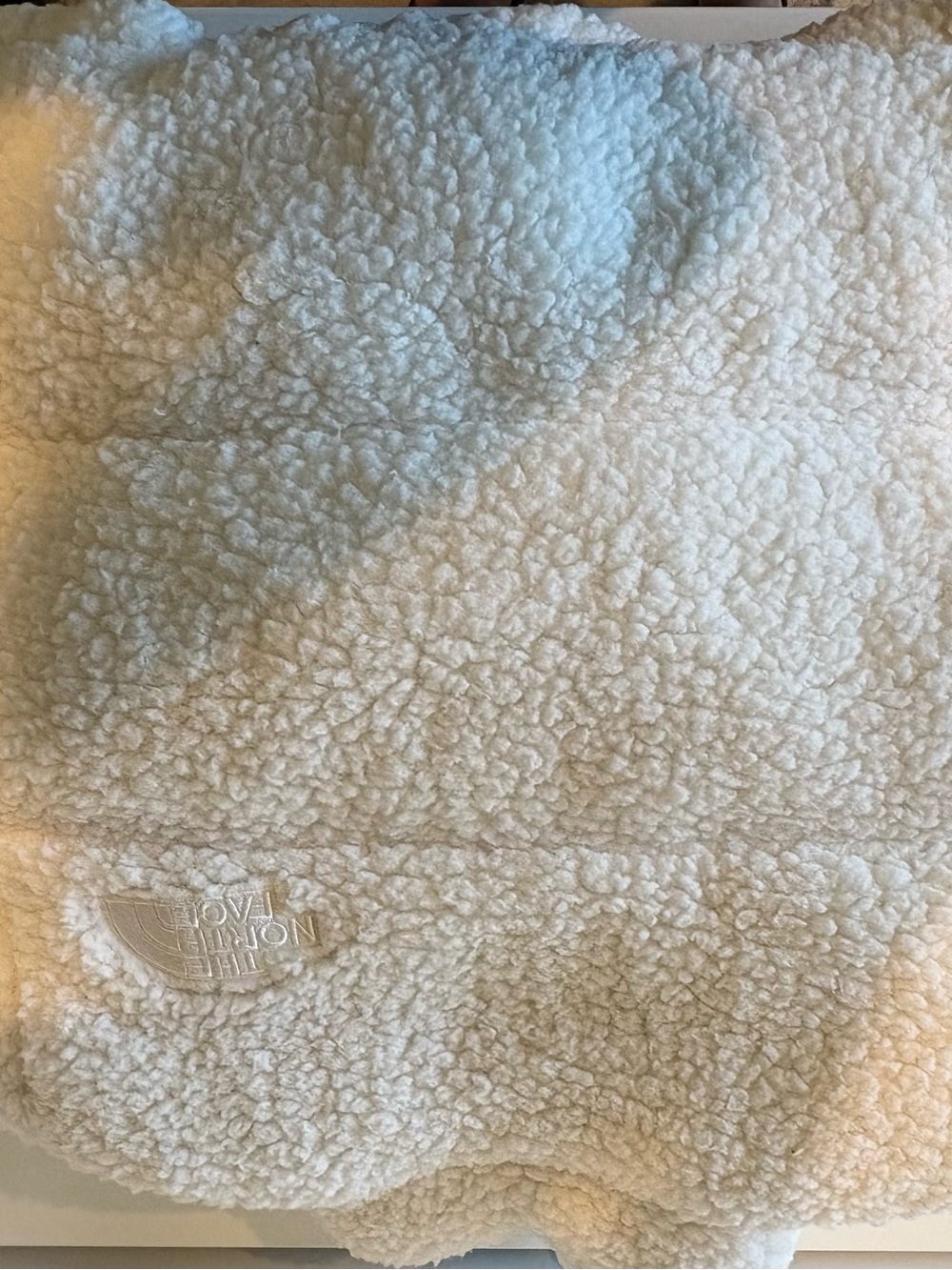 NWOT North Face Ivory Sherpa Puffer Jacket - Picture 4 of 5
